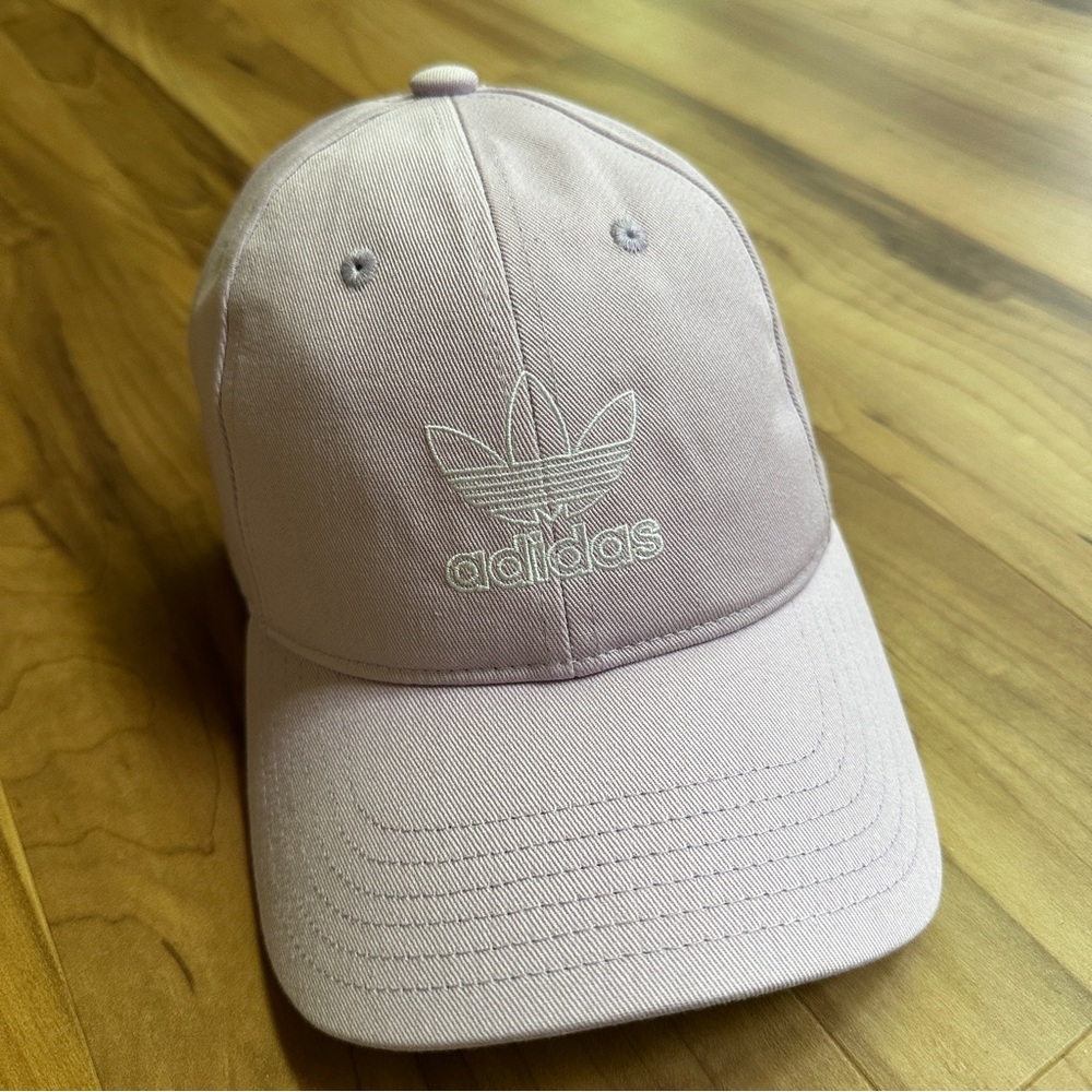 Adidas Originals Relaxed Light Purple Lavender Lilac Cap with Logo